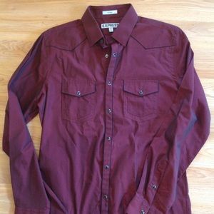 New Express fitted shirt